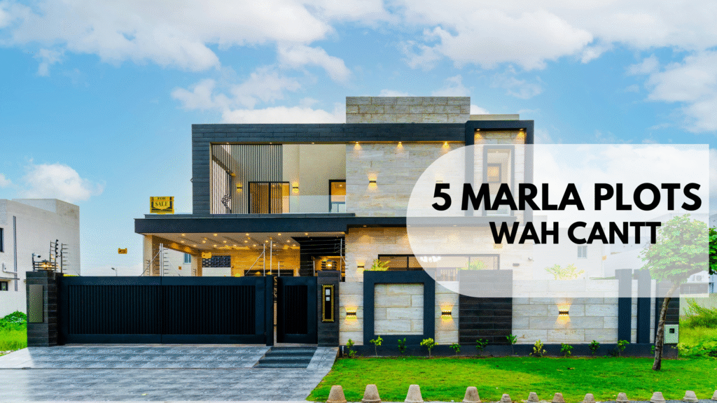 5 marla plots in wah cantt